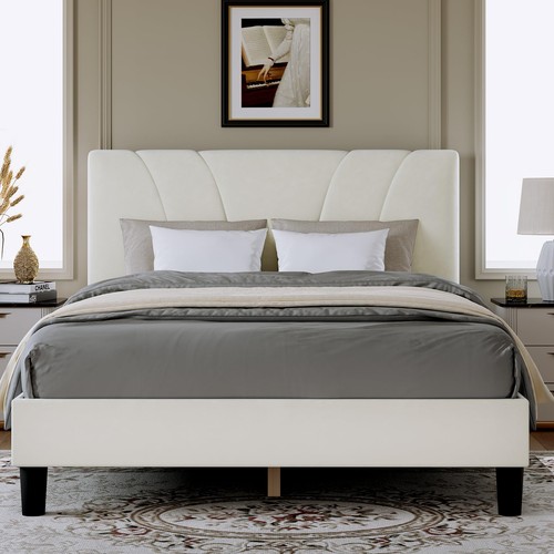 King size bed frame with - size,